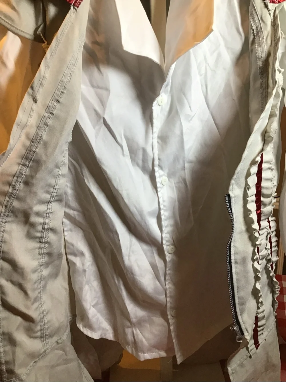 Assassins creed child costume top with hood size medium 8-10